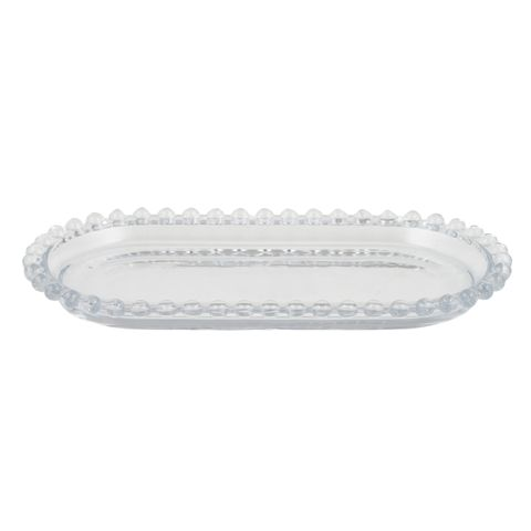 Coast to Coast Home - Maya Glass Oval Platter