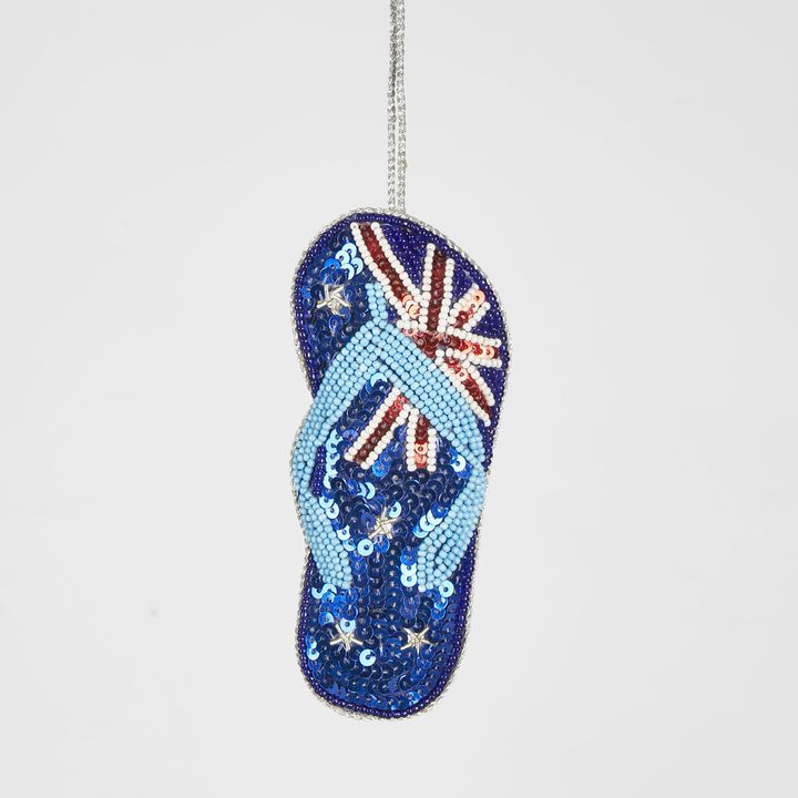 Florabelle - Aussie Thong Hanging Tree Decoration