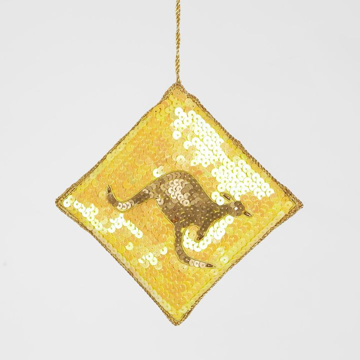 Florabelle - Kangaroo Crossing Hanging Decoration