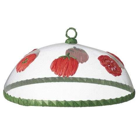 Coast to Coast Home - Pomodoro Mesh Food Cover - 35cm - Red/Green Tomatoes