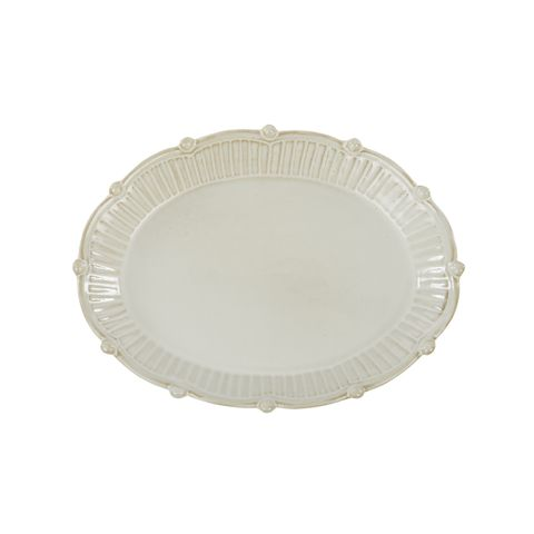 Coast to Coast Home - Bistrot Oval Ceramic Platter - White