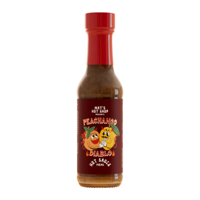 Mat's Hot Shop Hot Sauce - Peachango Diablo - 148ml