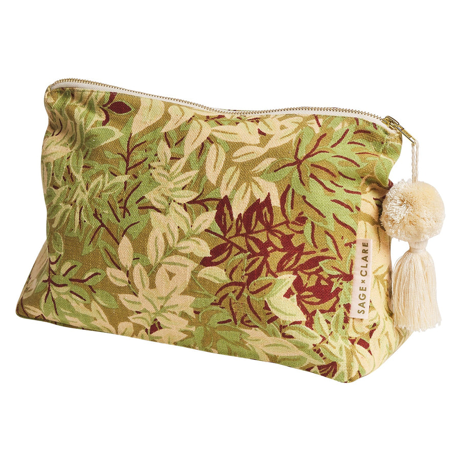 Sage & Clare - Alka Cosmetic Bag - Reed