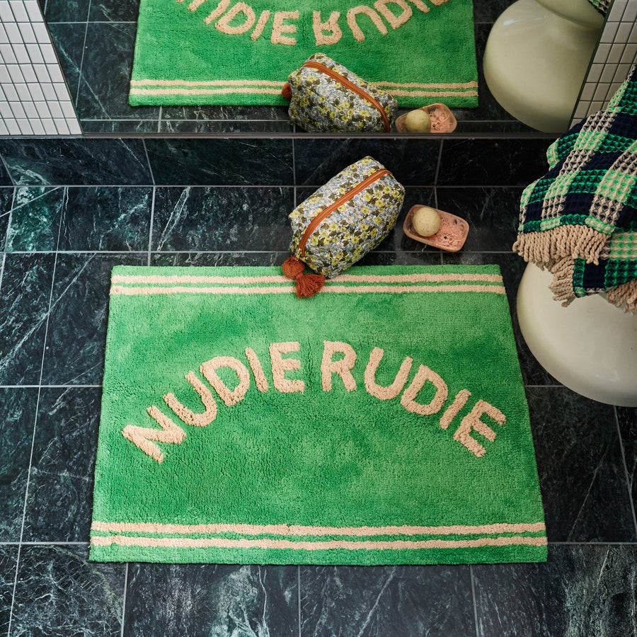 Sage & Clare - ELBA NUDIE BATH MAT - APPLE