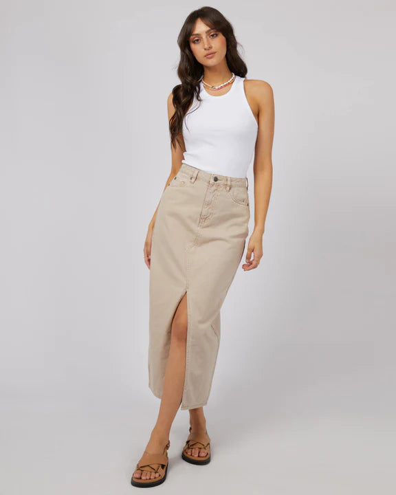 All About Eve - Pia Maxi Skirt - Beige