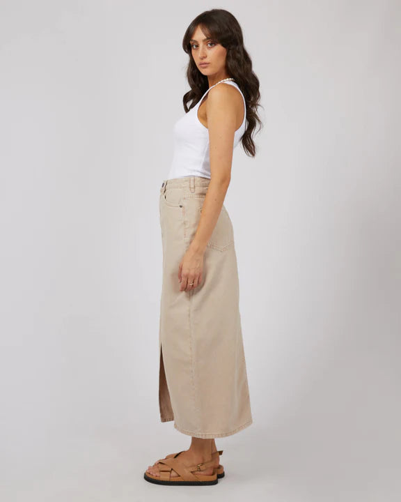 All About Eve - Pia Maxi Skirt - Beige