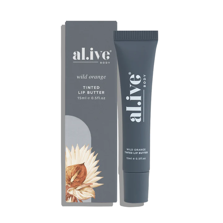 Al.ive Body - Tinted Lip Butter - Wild Orange