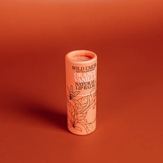 Wild Emery - Natural Lip Balm - Orange Vanilla